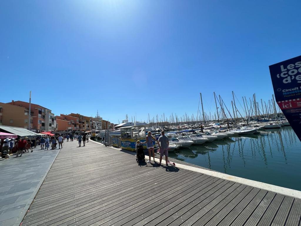 Super T2 Joli Balcon Centre Port Du Cap D'Agde Appartement Buitenkant foto